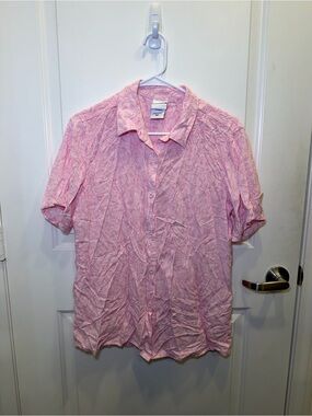 Like New Disney The Muppets Miss Piggy Button Up Ladies Blouse